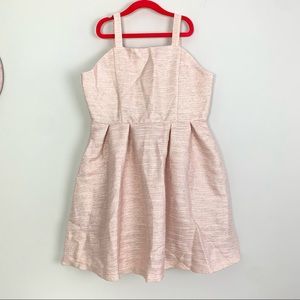 NWT Bardot Junior Blush Pink Gold Semi Formal Dress, Girl’s Size Large